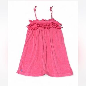 Ralph Lauren Pink ruffle tank top